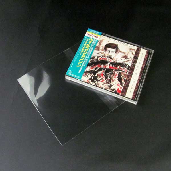 RESEALABLE OUTER SLEEVES for Jewel Case CD (100 pieces) RECORDS