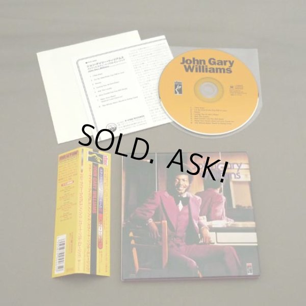 Photo2: JOHN GARY WILLIAMS (USED JAPAN MINI LP CD) JOHN GARY WILLIAMS  (2)