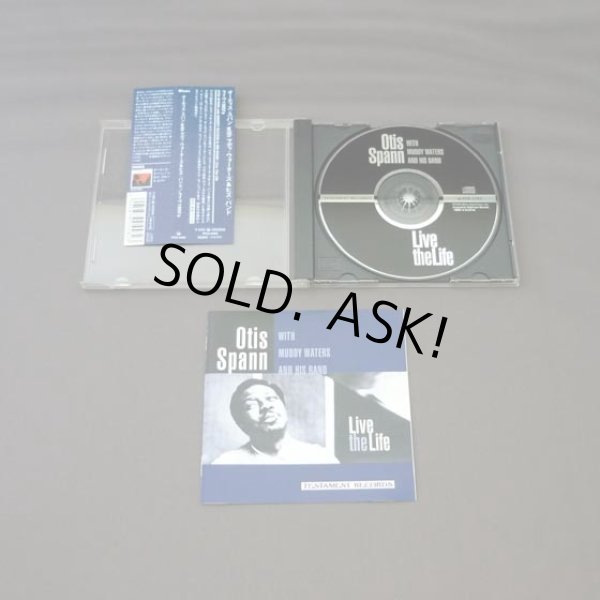 Photo2: OTIS SPANN WITH MUDDY WATERS & HIS BAND / LIVE THE LIFE (Used Japan Jewel Case CD) (2)