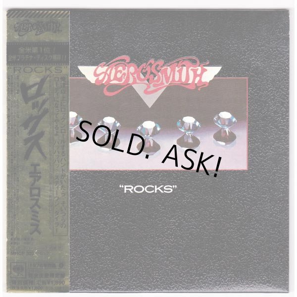 Photo1: ROCKS (USED JAPAN MINI LP CD) AEROSMITH  (1)