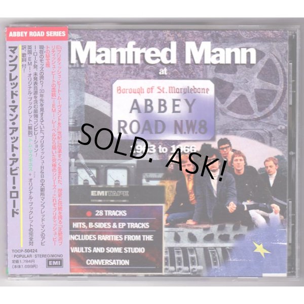 Photo1: MANFRED MANN / MANFRED MANN AT ABBEY ROAD 1963-1966 (Used Japan Jewel Case CD) (1)