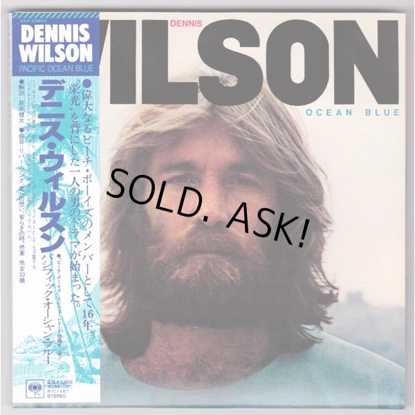 Photo1: DENNIS WILSON / PACIFIC OCEAN BLUE (Used Japan Mini LP Blu-spec CD) (1)