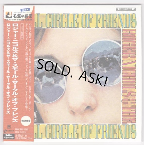 Photo1: ROGER NICHOLS & THE SMALL CIRCLE OF FRIENDS / ROGER NICHOLS & THE SMALL CIRCLE OF FRIENDS (Used Japan Mini LP CD) (1)