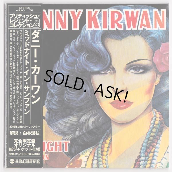 Photo1: DANNY KIRWAN / MIDNIGHT IN SAN JUAN (Used Japan Mini LP CD) (1)