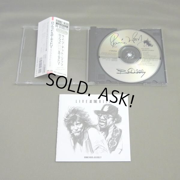 Photo2: RONNIE WOOD & BO DIDDLEY / LIVE AT THE RITZ (Used Japan Jewel Case CD) Ron Wood, Rolling Stones (2)
