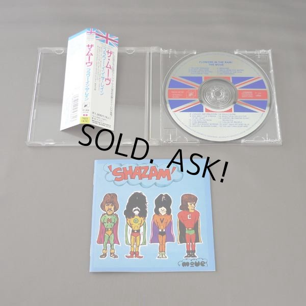 Photo2: THE MOVE / FLOWERS IN THE RAIN & SHAZAM (Used Japan Jewel Case CD) Roy Wood (2)