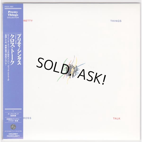 Photo1: PRETTY THINGS / CROSS TALK (Used Japan Mini LP CD) (1)