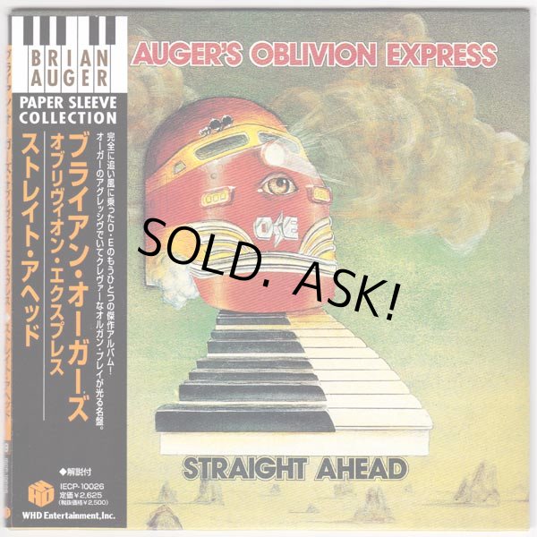 Photo1: BRIAN AUGER'S OBLIVION EXPRESS / STRAIGHT AHEAD (Used Japan Mini LP CD) (1)