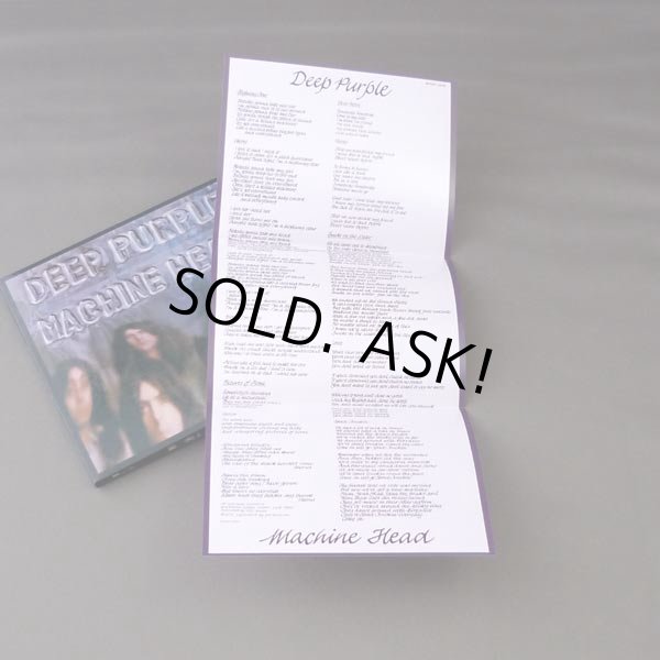Photo4: MACHINE HEAD (USED JAPAN MINI LP CD) DEEP PURPLE  (4)