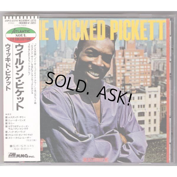 Photo1: THE WICKED PICKETT (USED JAPAN JEWEL CASE CD) WILSON PICKETT (1)