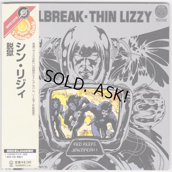 Photo1: THIN LIZZY / JAILBREAK (Used Japan Mini LP CD) (1)