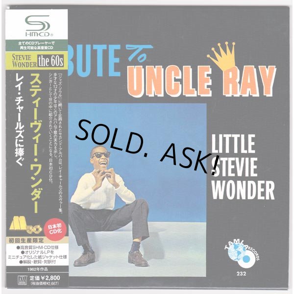 Photo1: LITTLE STEVIE WONDER / TRIBUTE TO UNCLA RAY (Used Japan Mini LP CD) (1)