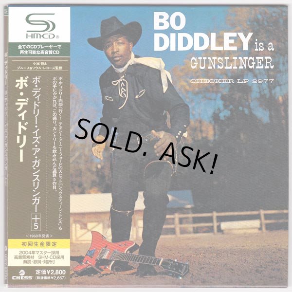 Photo1: BO DIDDLEY / GUNSLINGER (Used Japan Mini LP SHM-CD) (1)