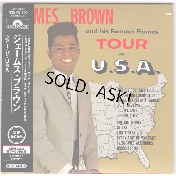 Photo1: TOUR THE USA (USED JAPAN MINI LP CD) JAMES BROWN  (1)