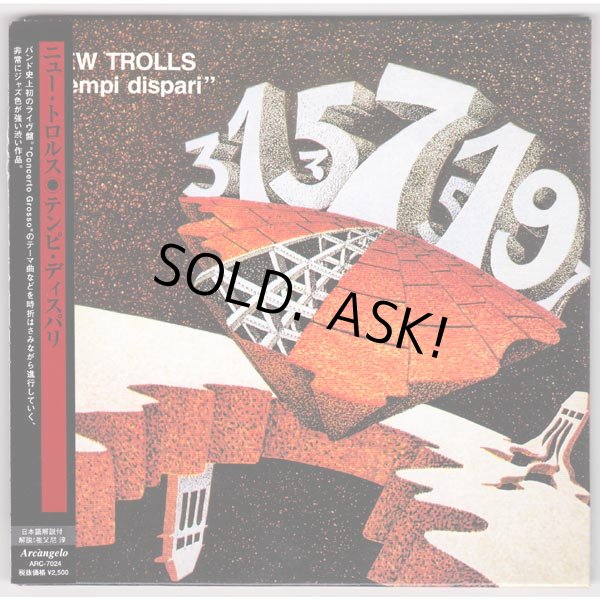 Photo1: NEW TROLLS / TEMPI DISPARI (Used Japan Mini LP CD) (1)