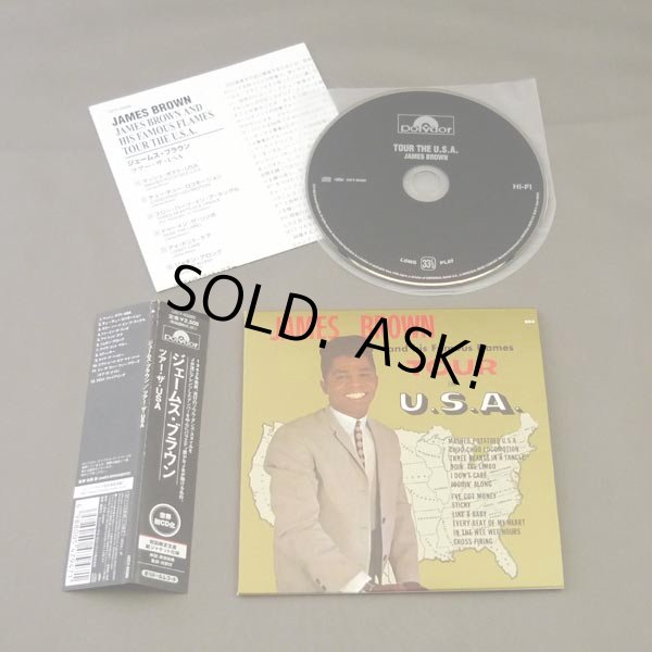 Photo2: TOUR THE USA (USED JAPAN MINI LP CD) JAMES BROWN  (2)