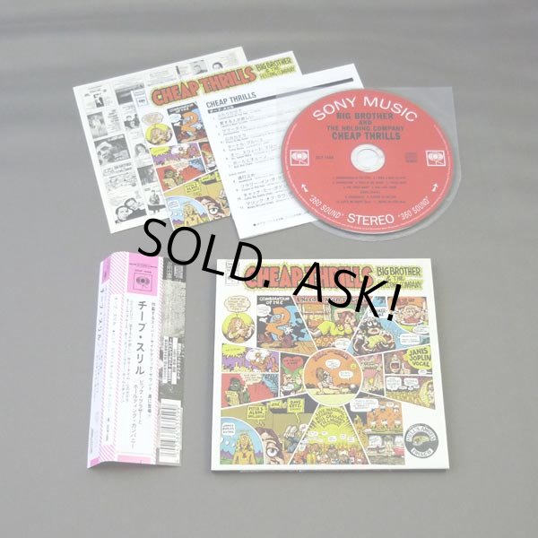 Photo2: CHEAP THRILLS (USED JAPAN MINI LP CD) BIG BROTHER & THE HOLDING COMPANY, JANIS JOPLIN  (2)