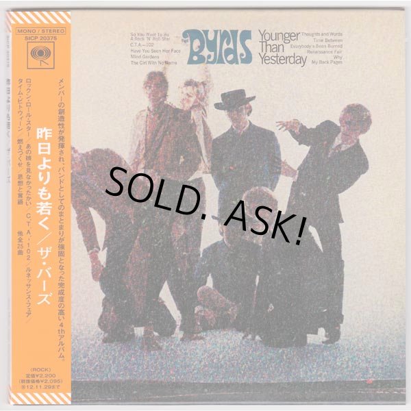 Photo1: THE BYRDS / YOUNGER THAN YESTERDAY (Used Japan mini LP Blu-spec CD) (1)