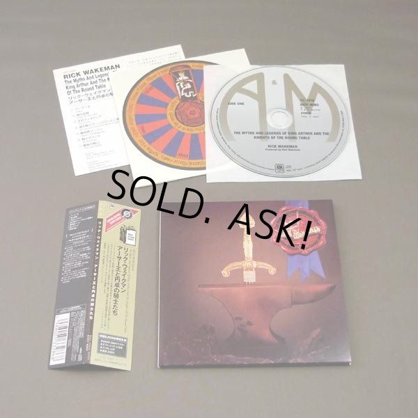 Photo2: RICK WAKEMAN / THE MYTHS AND LEGENDS OF KING ARTHUR AND THE KNIGHTS OF THE ROUND TABLE (Used Japan Mini LP CD) (2)