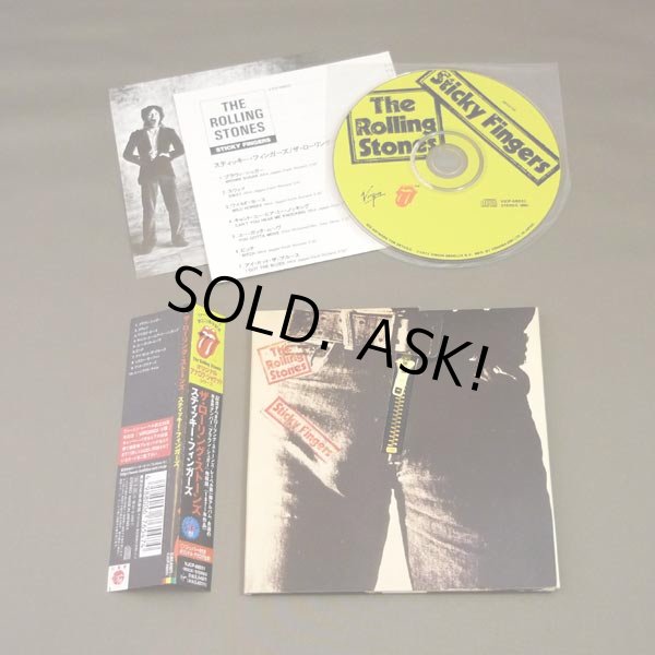 Photo2: THE ROLLING STONES / STICKY FINGERS (Used Japan Mini LP CD) (2)