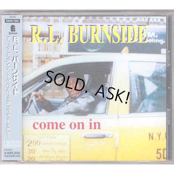 Photo1: R. L. BURNSIDE / COME ON IN (Used Japan Jewel Case CD) (1)