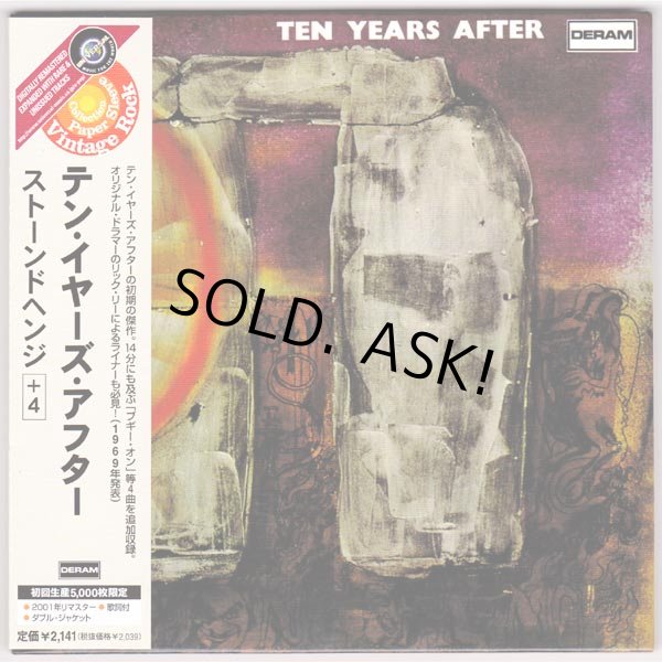 Photo1: TEN YEARS AFTER / STONEDHENGE (Used Japan Mini LP CD) (1)