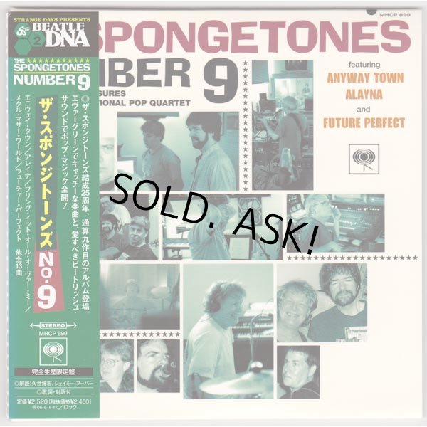 Photo1: THE SPONGETONES / NUMBER 9 (Used Japan mini LP CD) (1)