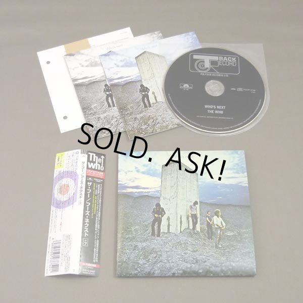 Photo2: THE WHO / WHO'S NEXT - Target OBI (Used Japan mini LP CD) (2)
