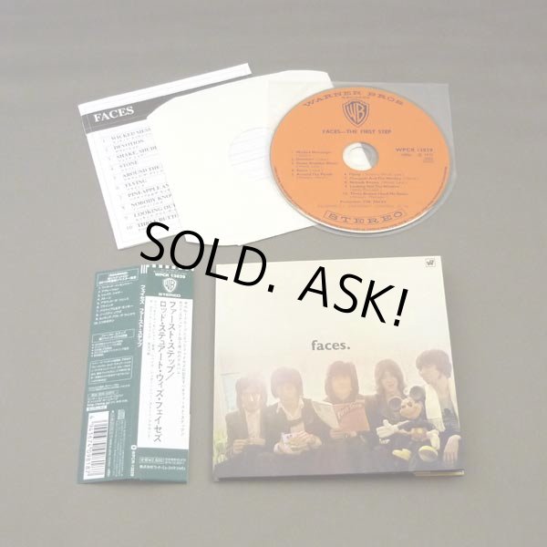 Photo2: FACES / FIRST STEP (Used Japan mini LP CD) Rod Stewart (2)