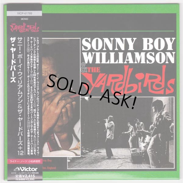 Photo1: THE YARDBIRDS / SONNY BOY WILLIAMSON (Used Japan mini LP CD) (1)
