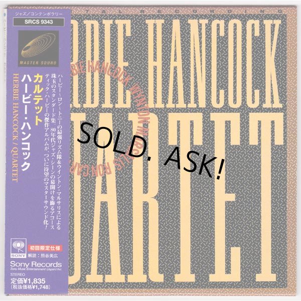 Photo1: HERBIE HANCOCK / QUARTET (Used Japan mini LP CD) (1)