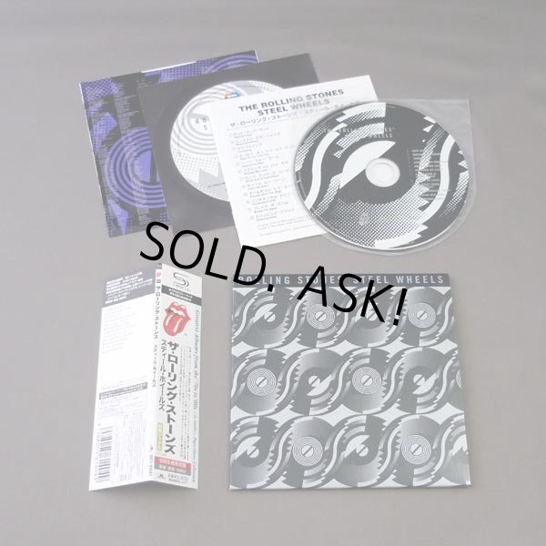 Photo2: THE ROLLING STONES / STEEL WHEELS (Used Japan Mini LP SHM-CD) (2)