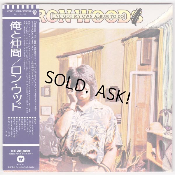 Photo1: I'VE GOT MY OWN ALBUM TO DO (USED JAPAN MINI LP CD) RON WOOD  (1)