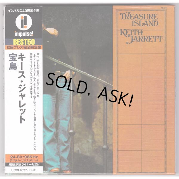 Photo1: TREASURE ISLAND (USED JAPAN MINI LP CD) KEITH JARRETT  (1)