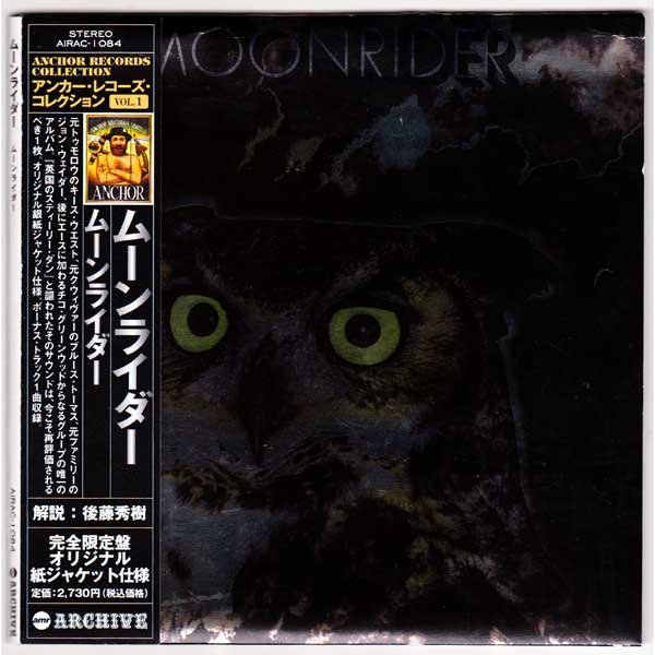 Photo1: MOONRIDER / MOONRIDER (Used Japan mini LP CD) Keith West (1)