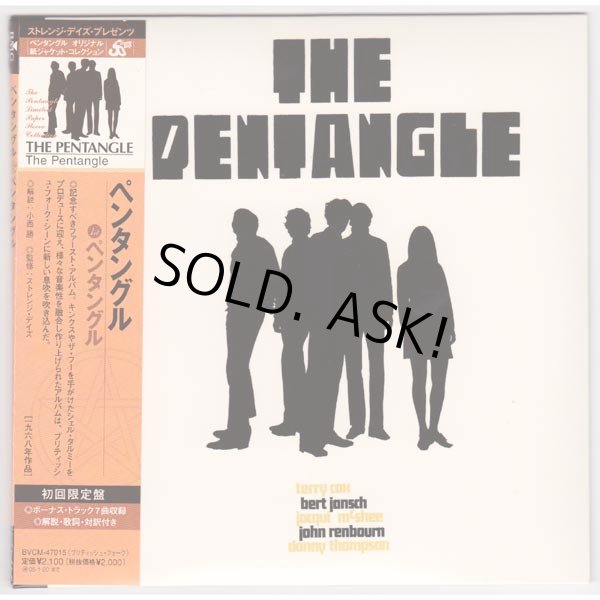 Photo1: THE PENTANGLE (USED JAPAN MINI LP CD) THE PENTANGLE (1)