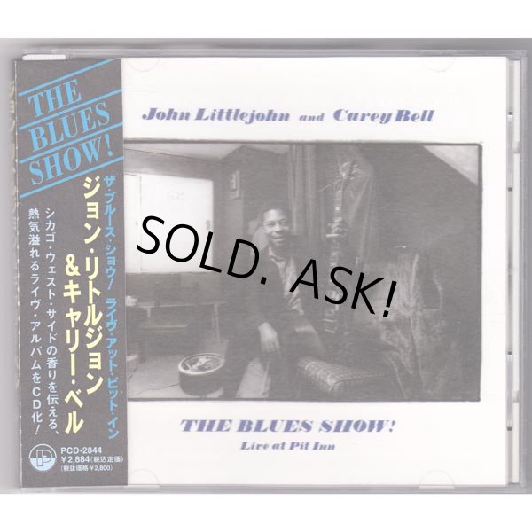 Photo1: JOHN LITTLEJOHN and CAREY BELL / THE BLUES SHOW (Used Japan Jewel Case CD) (1)