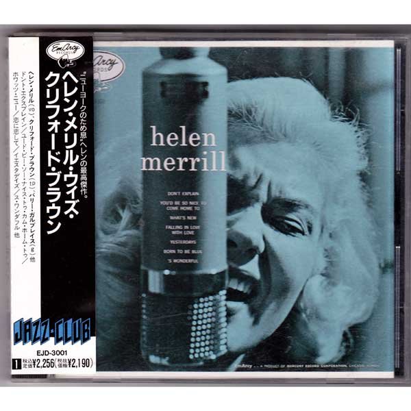 Photo1: HELEN MERRILL / HELEN MERRILL with Clifford Brown (Used Japan Jewel Case CD) (1)