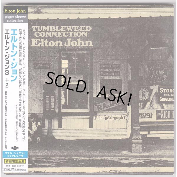 Photo1: ELTON JOHN / TUMBLEWEED CONNECTION (Used Japan Mini LP CD) (1)