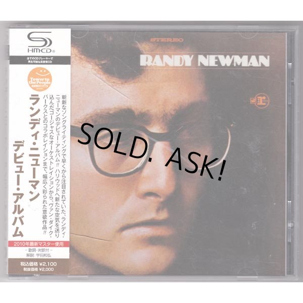 Photo1: RANDY NEWMAN / RANDY NEWMAN (USED JAPAN JEWEL CASE SHM-CD) (1)