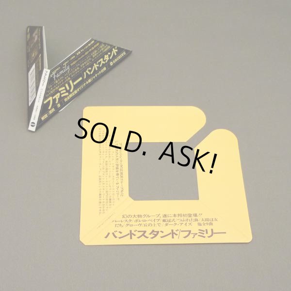 Photo5: FAMILY / BANDSTAND (Used Japan Mini LP CD + Promo OBI) (5)