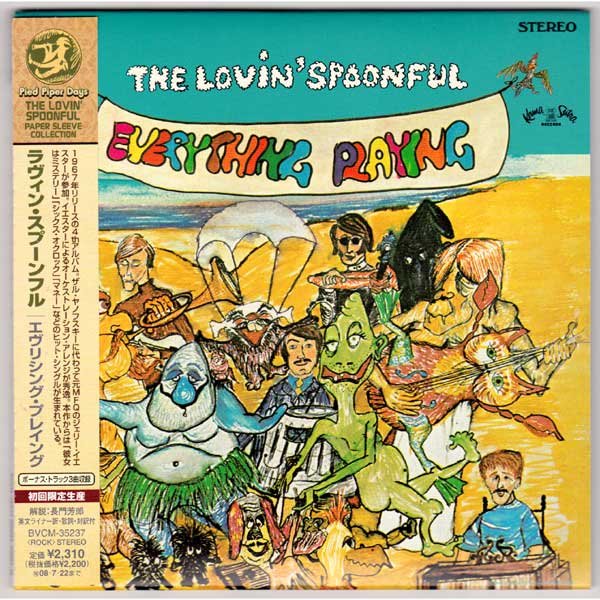 Photo1: THE LOVIN' SPOONFUL / EVERYTHING PLAYING (Used Japan mini LP CD) (1)