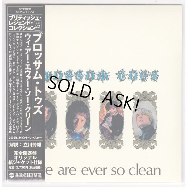 Photo1: BLOSSOM TOES / WE ARE EVER SO CLEAN (Unopened Japan mini LP CD) (1)