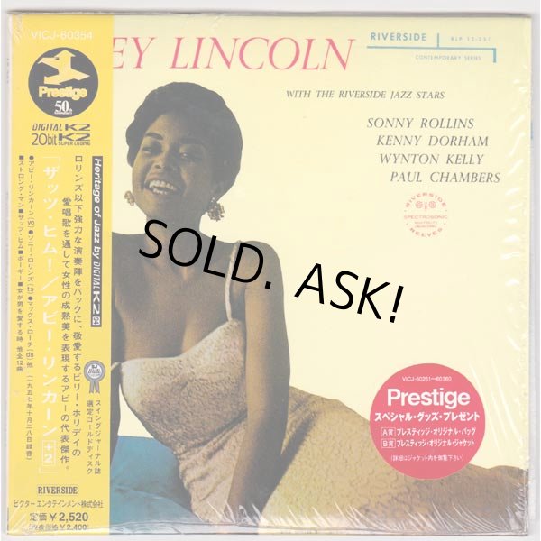 Photo1: THAT'S HIM (USED JAPAN MINI LP CD) ABBEY LINCOLN (1)