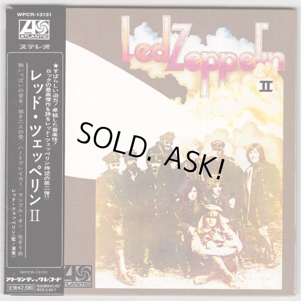 Photo1: LED ZEPPELIN / LED ZEPPELIN II (Used Japan Mini LP SHM-CD) (1)