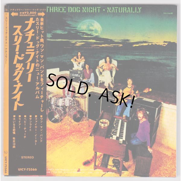 Photo1: THREE DOG NIGHT / NATURALLY (Used Japan Mini LP SHM-CD) (1)