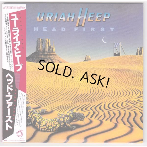 Photo1: URIAH HEEP / HEAD FIRST (Used Japan Mini LP SHM-CD) (1)