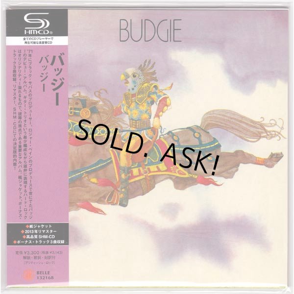 Photo1: BUDGIE (UNOPENED JAPAN MINI LP SHM-CD) BUDGIE  (1)