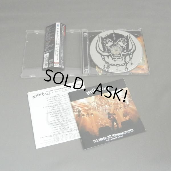 Photo2: NO SLEEP 'TIL HAMMERSMITH - COMPLETE EDITION (USED JAPAN JEWEL CASE CD) MOTORHEAD  (2)