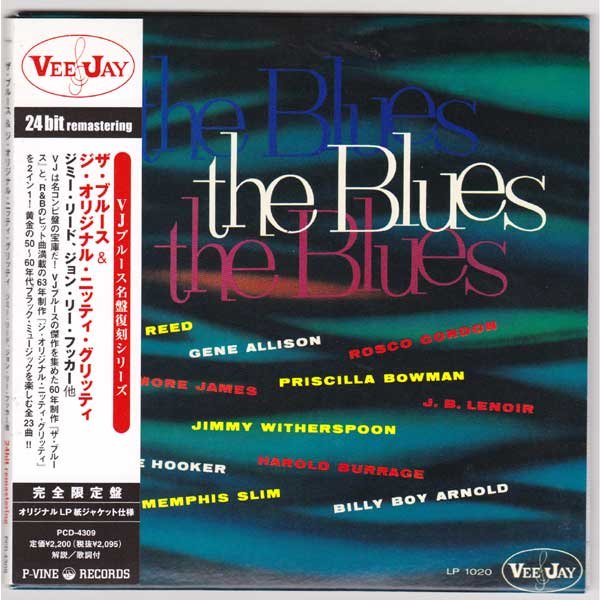 Photo1: V.A. / THE BLUES - THE ORIGINAL NITTY GRITTY (Used Japan mini LP CD) (1)